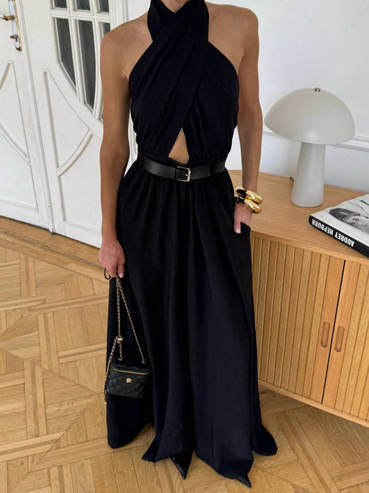 The Siren Jumpsuit -Classic Black