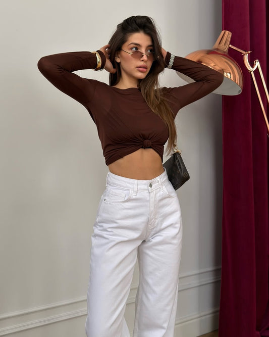 The Essential White Denim