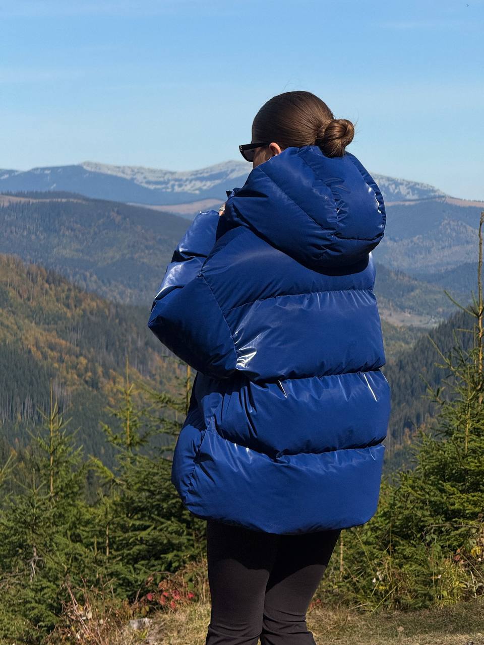 Crush Puffer Jacket – Electric Blue